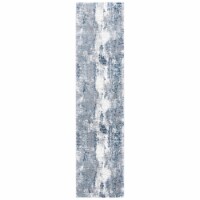 SAFAVIEH Lilypond Collection LLP818F Grey / Blue Rug 2' x 6'