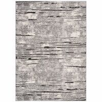 SAFAVIEH Spirit Collection SPR124F Grey/Dark Grey Rug 6' 7 x 9'
