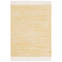 SAFAVIEH Natura NAT776C Handwoven Yellow / Ivory Rug 5' x 8'