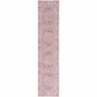 SAFAVIEH Serapi Collection SEP515B Beige / Pink Rug 2 X 9