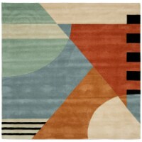 SAFAVIEH Rodeo Drive Collection RD863A Handmade Gold Rug 10' square