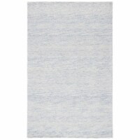 SAFAVIEH Metro MET867M Handmade Blue / Ivory Rug 2' 3 x 9'