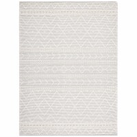 SAFAVIEH Natura NAT686A Handmade Ivory / Grey Rug 8' x 10'