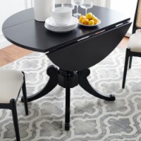 SAFAVIEH Forest Drop Leaf Dining Table Black
