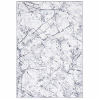 SAFAVIEH Toscana Collection TOS668F Grey / Ivory Rug 9' x 12'