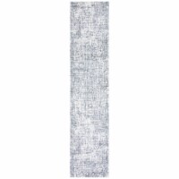 SAFAVIEH Toscana Collection TOS672A Ivory / Grey Rug 2' x 9'