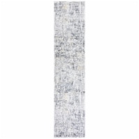 SAFAVIEH Toscana Collection TOS678A Ivory / Grey Rug 2' x 9'