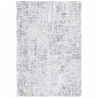 SAFAVIEH Toscana Collection TOS678A Ivory / Grey Rug 5' 3 x 7' 6