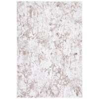 SAFAVIEH Toscana Collection TOS682A Grey / Ivory Rug 6' 7 round