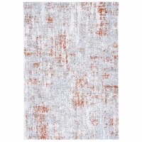 SAFAVIEH Toscana Collection TOS684A Ivory / Grey Rug 6' 7 round