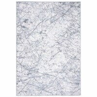 SAFAVIEH Toscana Collection TOS686F Grey / Ivory Rug 6' 7 round