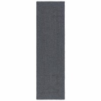Safavieh BRA201Z Braided Black grey / dark grey 2'-3 x 8' runner