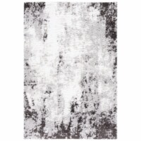 SAFAVIEH Berber Shag BER543F Grey / Dark Grey Rug 8' x 10'