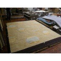 SAFAVIEH Sierra Collection SRA404A Ivory / Rust Rug 9' x 12'