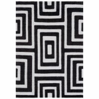 SAFAVIEH Sierra Collection SRA406A Ivory / Blue Rug 9' x 12'