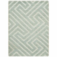 SAFAVIEH Sierra Collection SRA410A Ivory / Rust Rug 9' x 12'