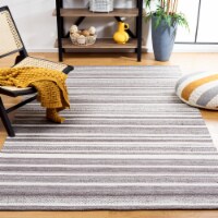 SAFAVIEH Sierra Collection SRA416A Ivory / Blue Rug 5' x 8'