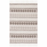 Safavieh NAT293F Natura Ivory / Grey light grey / ivory 5' x 8' rectangle