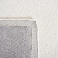 Safavieh MET276F-6R 6 x 6 ft. Metro Hand Tufted Cotton Round Area Rug, Ivory & Grey