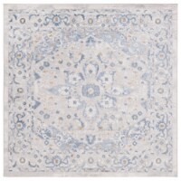 Safavieh PAM314F Palma Light Grey / Blue light blue 6'-7 x 6'-7 square