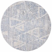 Safavieh PAM318A Palma Beige / Blue ash 6'-7 x 6'-7 round
