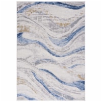 Safavieh PAM334A Palma Beige / Light Blue moon beam 9' x 12' rectangle