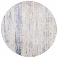Safavieh PAM342A Palma Beige / Light Blue chocolate 6'-7 x 6'-7 round