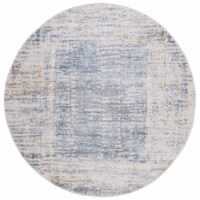 Safavieh PAM344A Palma Beige / Light Blue beige / silver 6'-7 x 6'-7 round