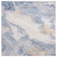Safavieh PAM348A Palma Beige / Light Blue ivory / blue 6'-7 x 6'-7 square