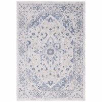 Safavieh PAM354A Palma Beige / Light Blue charcoal 4'-5 x 6'-5