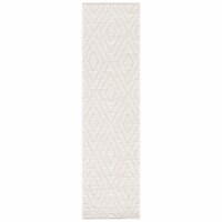 Safavieh NAT224A Natura Ivory seafoam / grey 2'-3 x 8' runner