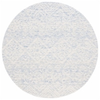 Safavieh MET886M Metro Blue / Ivory ivory 6' x 6' round