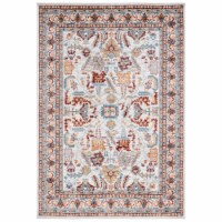 Safavieh BAY112B Bayside Beige / Blue orange / fuchsia 8' x 10' rectangle
