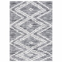 Safavieh ALM717H Alamo Charcoal / Ivory beige / ivory 5'-3 x 7'-6 rectangle