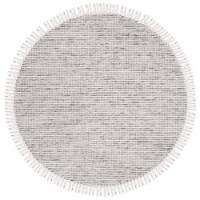 Safavieh NAT902F Natura Grey / Black ivory / beige 6' x 6' round