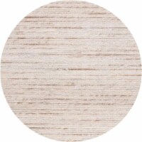 Safavieh MRB205E-6R 6 x 6 ft. Marbella Rustic Round Rug, Taupe & Ivory