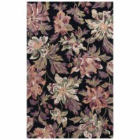 Safavieh BLM467Z Blossom Black / Plum light grey / grey 8' x 10' rectangle