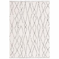 Safavieh MEL112B Melody Ivory / Black ivory / light grey 2'-2 x 8' runner