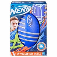 Hasbro HSBF2872 Nerf Sports Weather Blitz Football Toy, Blue - Pack of 2