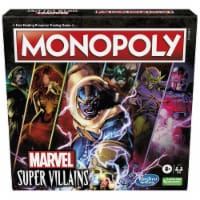 MONOPOLY: Marvel Super Villains Edition Board Game for Families and Kids Ages 8 and Up