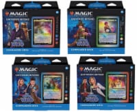 Magic: The Gathering - Doctor who Commander Deck display (Set of 4)