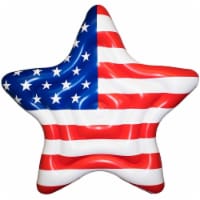 Swim Central 32822762 9.5 in. Inflatable American Star Island Pool Inflatable Ride On