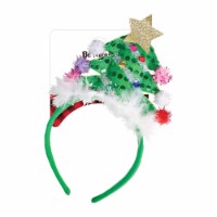 FAF Christmas Tree Holiday Headband Perspective: Main