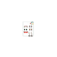 Epoxy Earings set of 6 Perspective: Main