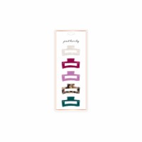 FAF Claw Acrylic Hair Clips Multipack - Multi-Color Perspective: Main