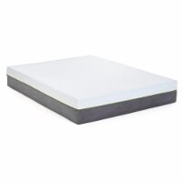 Pemberly Row 12  Copper King Premium Memory Foam Mattress in White