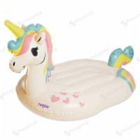 Funsicle® Ride On Inflated Unicorn Perspective: Main