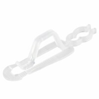 Northlight Bucket of 300 Clear Outdoor Universal Christmas Light Clips