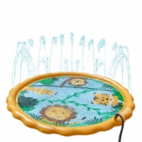 Swim Central 35175244 60 in. Inflatable Safari Children Sprinkler Mat