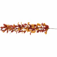 Northlight 5' x 8 Berries with Orange and Red Leaves Artificial Fall Harvest Garland, Unlit